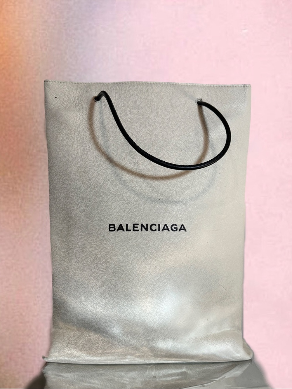 Balenciaga Large leather Shopping Bag! 2019 runway piece.